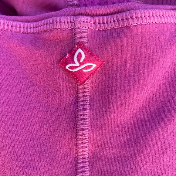 PRANA Purple Activewear Tank Top Built in Bra - Picture 3 of 7